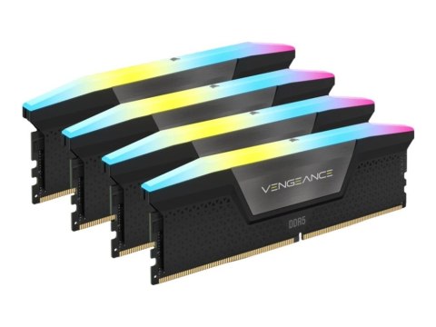 Corsair Vengeance RGB CMH192GX5M4B5200C38 moduł pamięci 192 GB 4 x 48 GB DDR5 5200 MHz Corsair Vengeance RGB CMH192GX5M4B5200C38 moduł pamięci 192 GB 4 x 48 GB DDR5 5200 MHz