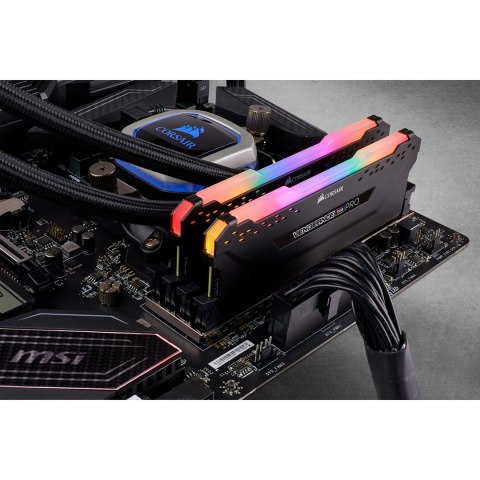 Corsair Vengeance RGB Pro CMW32GX4M2D3000C16 moduł pamięci 32 GB 2 x 16 GB DDR4 3000 MHz Corsair Vengeance RGB Pro CMW32GX4M2D3000C16 moduł pamięci 32 GB 2 x 16 GB DDR4 3000 MHz