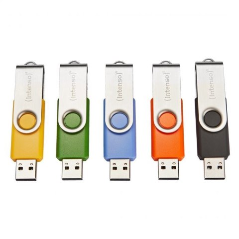 Intenso Basic Line pamięć USB 64 GB USB Typu-A 2.0 Czarny, Niebieski, Zielony, Pomarańczowy, Żółty Intenso Basic Line pamięć USB 64 GB USB Typu-A 2.0 Czarny, Niebieski, Zielony, Pomarańczowy, Żółty