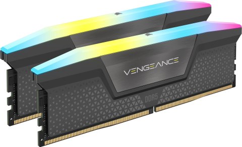 Pamięć RAM DDR5 32GB PC 6400 CL32 CORSAIR KIT (2x16GB) Vengeance RGB Pamięć RAM DDR5 32GB PC 6400 CL32 CORSAIR KIT (2x16GB) Vengeance RGB