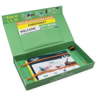 3Doodler Start EDU Plastik Niebieski, Cyjan, Zielony, Szary, Pomarańczowy, Czerwony, Biały, Żółty