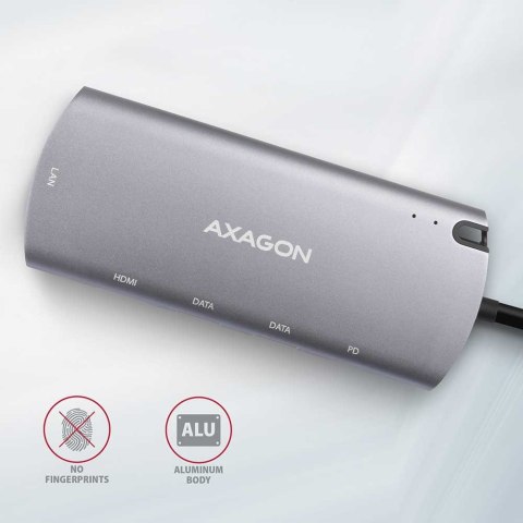 AXAGON HMC-6M2 Wieloportowy hub USB-C AXAGON HMC-6M2 Wieloportowy hub USB-C