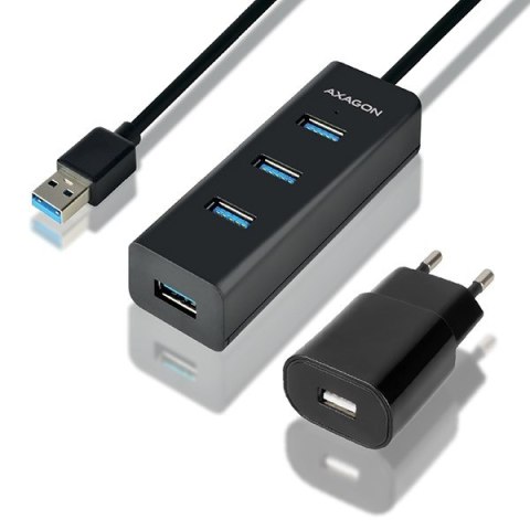 Axagon HUE-S2BP huby i koncentratory USB 3.2 Gen 1 (3.1 Gen 1) Type-A 5000 Mbit/s Czarny Axagon HUE-S2BP huby i koncentratory USB 3.2 Gen 1 (3.1 Gen 1) Type-A 5000 Mbit/s Czarny