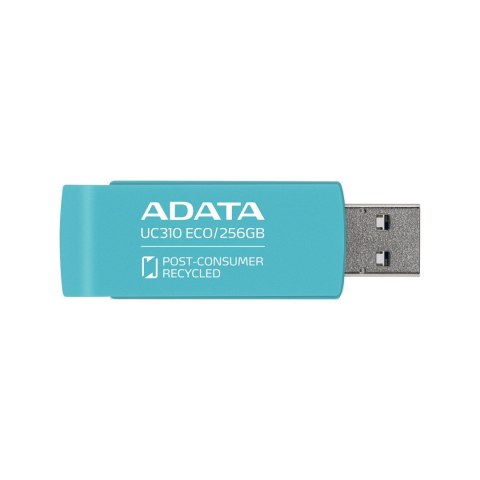 ADATA UC310 ECO pamięć USB 256 GB USB Typu-A 3.2 Gen 1 (3.1 Gen 1) Zielony ADATA UC310 ECO pamięć USB 256 GB USB Typu-A 3.2 Gen 1 (3.1 Gen 1) Zielony
