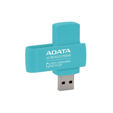 ADATA UC310 ECO pamięć USB 256 GB USB Typu-A 3.2 Gen 1 (3.1 Gen 1) Zielony ADATA UC310 ECO pamięć USB 256 GB USB Typu-A 3.2 Gen 1 (3.1 Gen 1) Zielony