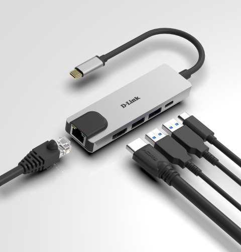 Adapter D-Link DUB-M520 - Przewodowy - Thunderbolt 3 - 60 W - 10,100,1000 Mbit/s - IEEE 802.3 - IEEE 802.3ab - IEEE 802.3az - IE Adapter D-Link DUB-M520 - Przewodowy - Thunderbolt 3 - 60 W - 10,100,1000 Mbit/s - IEEE 802.3 - IEEE 802.3ab - IEEE 802.3az - IE
