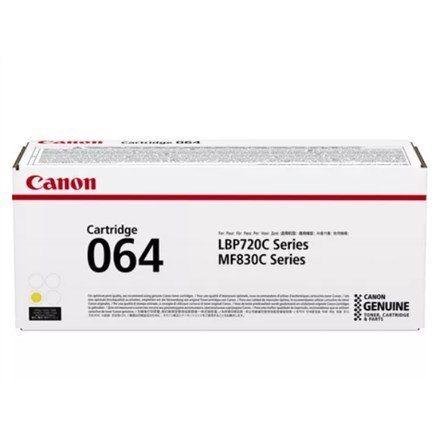 Canon 064 kaseta z tonerem 1 szt. Oryginalny Żółty Canon 064 kaseta z tonerem 1 szt. Oryginalny Żółty