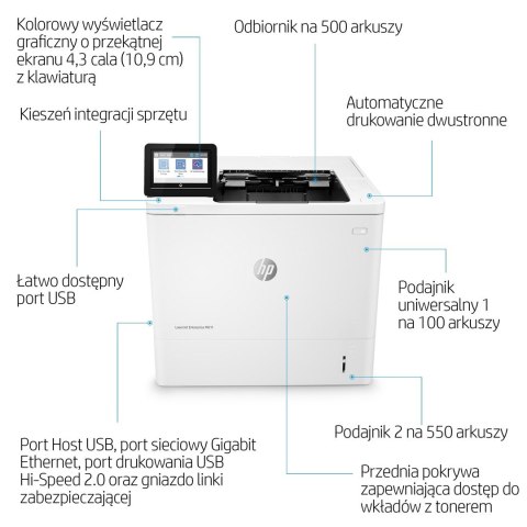 DRUKARKA LASEROWA HP LASERJET M611DN DRUKARKA LASEROWA HP LASERJET M611DN