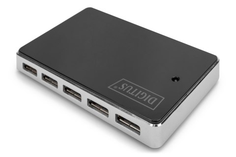 Digitus Hub USB 2.0, 10-portowy Digitus Hub USB 2.0, 10-portowy