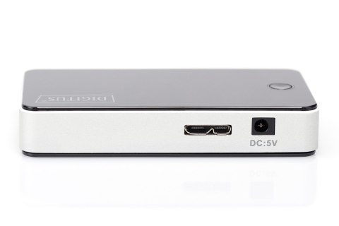 Digitus Hub USB 3.0, 4 porty, czarny