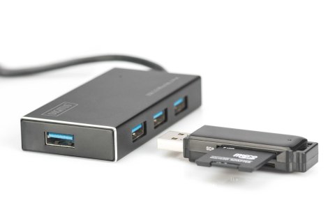 Digitus Koncentrator USB 3.0 Office, 4 porty Digitus Koncentrator USB 3.0 Office, 4 porty