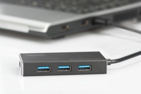 Digitus Koncentrator USB 3.0 Office, 4 porty Digitus Koncentrator USB 3.0 Office, 4 porty