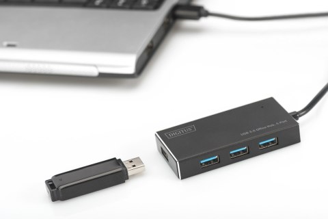 Digitus Koncentrator USB 3.0 Office, 4 porty Digitus Koncentrator USB 3.0 Office, 4 porty