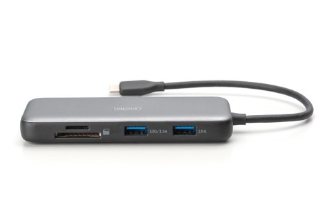 Digitus Stacja dokująca USB-C, 8-portowa Digitus Stacja dokująca USB-C, 8-portowa