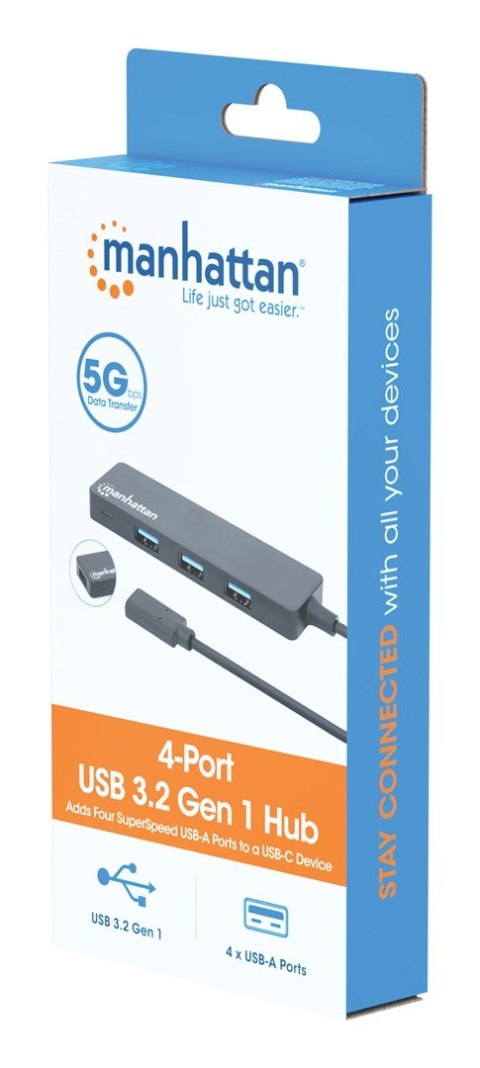 HUB USB 3.0 USB-C na 4X USB-A USB 3.2 Gen1 HUB USB 3.0 USB-C na 4X USB-A USB 3.2 Gen1