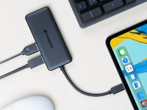 Hub USB 3.1 6w1 Transcend TS-HUB5C Hub USB 3.1 6w1 Transcend TS-HUB5C