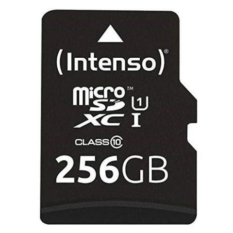 Intenso microSD Karte UHS-I Premium 256 GB Klasa 10 Intenso microSD Karte UHS-I Premium 256 GB Klasa 10