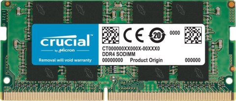 Pamięć Crucial 16GB DDR4 3200MHz SO-DIMM CT16G4SFRA32A Pamięć Crucial 16GB DDR4 3200MHz SO-DIMM CT16G4SFRA32A