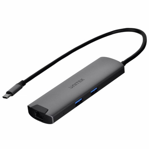 UNITEK AKTYWNY HUB USB-C 5GBPS, HDMI RJ-45 PD 100W UNITEK AKTYWNY HUB USB-C 5GBPS, HDMI RJ-45 PD 100W