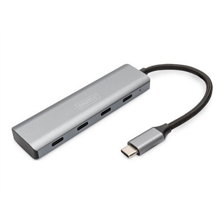 USB-C 4 PORT HUB/4X USB-C USB-C 4 PORT HUB/4X USB-C