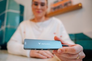 Verbatim 32156 huby i koncentratory USB 3.2 Gen 1 (3.1 Gen 1) Type-C 5000 Mbit/s Szary