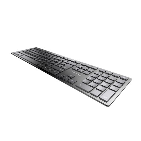 CHERRY KW 9100 SLIM klawiatura Uniwersalne RF Wireless + Bluetooth QWERTZ Niemiecki Czarny CHERRY KW 9100 SLIM klawiatura Uniwersalne RF Wireless + Bluetooth QWERTZ Niemiecki Czarny