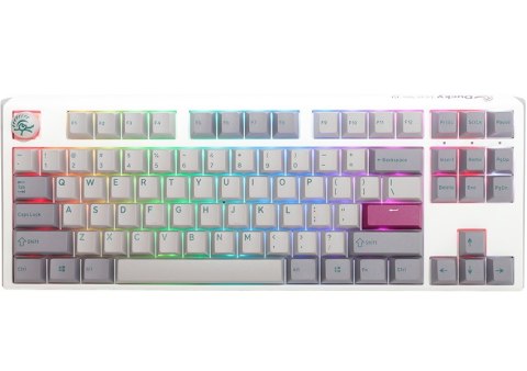 Ducky One 3 TKL klawiatura Gaming USB US English Srebrny Ducky One 3 TKL klawiatura Gaming USB US English Srebrny