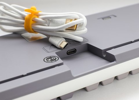 Ducky One 3 TKL klawiatura Gaming USB US English Srebrny Ducky One 3 TKL klawiatura Gaming USB US English Srebrny