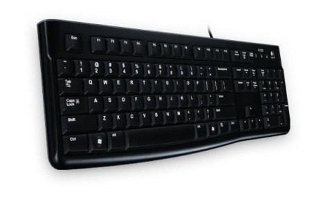 Klawiatura Logitech K120 920-002489 USB QWERTZ Niemiecki Czarny Klawiatura Logitech K120 920-002489 USB QWERTZ Niemiecki Czarny