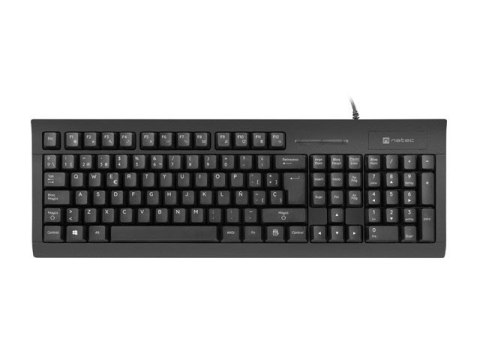 Klawiatura NATEC NKL-2052 Biuro USB QWERTY Hiszpański Czarny