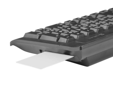 Klawiatura NATEC NKL-2052 Biuro USB QWERTY Hiszpański Czarny