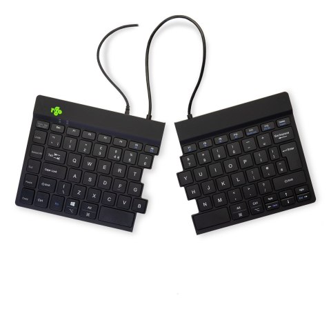 Klawiatura R-Go Split Break ergonomiczna UK-išdestymas juodas Klawiatura R-Go Split Break ergonomiczna UK-išdestymas juodas