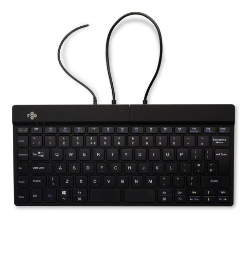 Klawiatura R-Go Split Break ergonomiczna UK-išdestymas juodas Klawiatura R-Go Split Break ergonomiczna UK-išdestymas juodas