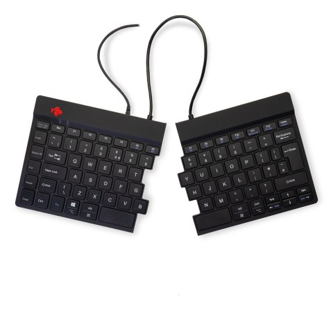 Klawiatura R-Go Split Break ergonomiczna UK-išdestymas juodas Klawiatura R-Go Split Break ergonomiczna UK-išdestymas juodas