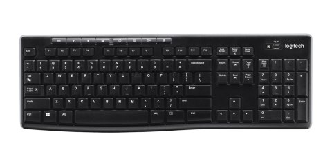 Logitech Wireless Keyboard K270 klawiatura RF Wireless QWERTZ Niemiecki Czarny