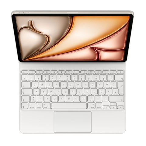 Apple Magic Keyboard iPad Air 13 M3 weiß deutsch - Klawiatura Apple Magic Keyboard iPad Air 13 M3 weiß deutsch - Klawiatura