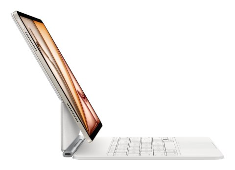 Apple Magic Keyboard iPad Air 13 M3 weiß deutsch - Klawiatura Apple Magic Keyboard iPad Air 13 M3 weiß deutsch - Klawiatura