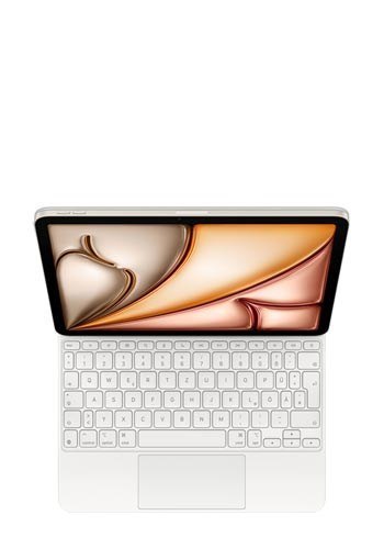 Apple Magic Keyboard iPad Air 13 M3 weiß deutsch - Klawiatura Apple Magic Keyboard iPad Air 13 M3 weiß deutsch - Klawiatura