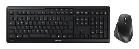 CHERRY JD-8550DE-2 klawiatura Dołączona myszka Dom/Biuro RF Wireless QWERTZ Niemiecki Czarny CHERRY JD-8550DE-2 klawiatura Dołączona myszka Dom/Biuro RF Wireless QWERTZ Niemiecki Czarny