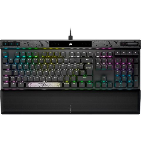 Corsair K70 MAX klawiatura Gaming USB Niemiecki Czarny Corsair K70 MAX klawiatura Gaming USB Niemiecki Czarny