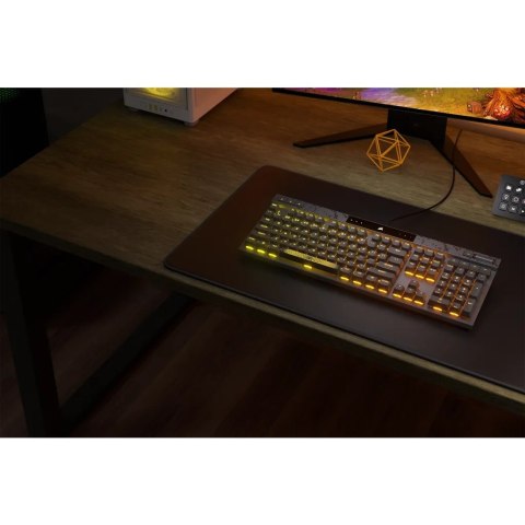 Corsair K70 MAX klawiatura Gaming USB Niemiecki Czarny Corsair K70 MAX klawiatura Gaming USB Niemiecki Czarny