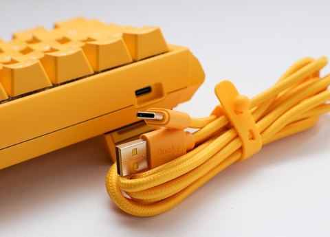 Ducky One 3 Yellow SF klawiatura Gaming USB QWERTY US English Żółty Ducky One 3 Yellow SF klawiatura Gaming USB QWERTY US English Żółty