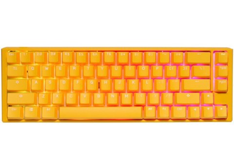 Ducky One 3 Yellow SF klawiatura Gaming USB QWERTY US English Żółty Ducky One 3 Yellow SF klawiatura Gaming USB QWERTY US English Żółty