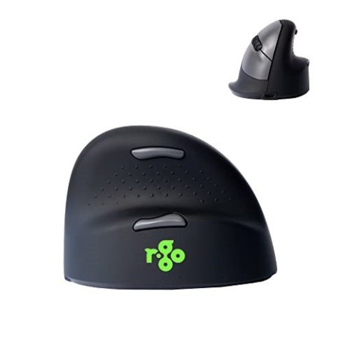 Ergonomiczna mysz R-Go Maus HE ergonomisch rechts Bluetooth mittel schwarz/sil retail Ergonomiczna mysz R-Go Maus HE ergonomisch rechts Bluetooth mittel schwarz/sil retail