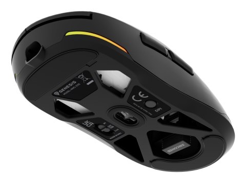 GENESIS NMG-2193 myszka Gaming Oburęczny Bluetooth + USB Type-C Optyczny 26000 DPI GENESIS NMG-2193 myszka Gaming Oburęczny Bluetooth + USB Type-C Optyczny 26000 DPI