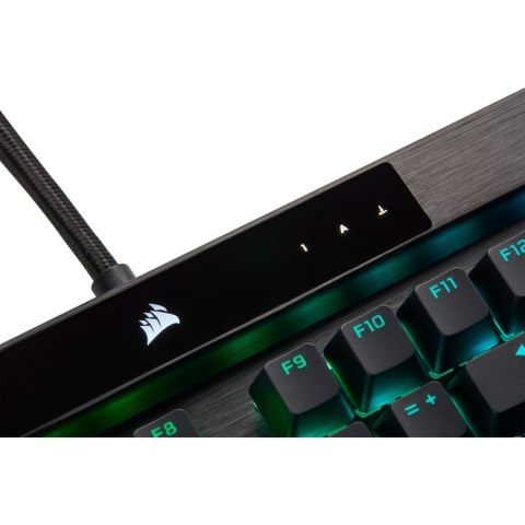 Klawiatura Gamingowa Corsair K100 RGB, Corsair OPX, LED RGB - Czarna Klawiatura Gamingowa Corsair K100 RGB, Corsair OPX, LED RGB - Czarna