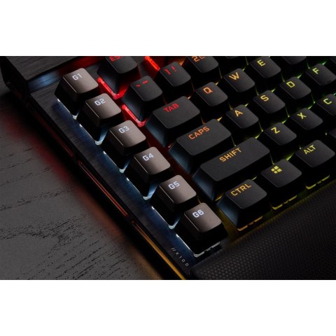 Klawiatura Gamingowa Corsair K100 RGB, Corsair OPX, LED RGB - Czarna Klawiatura Gamingowa Corsair K100 RGB, Corsair OPX, LED RGB - Czarna