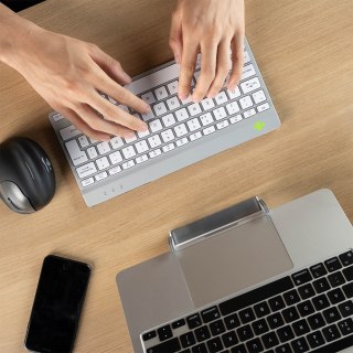 Klawiatura R-Go Tools Compact Break RGOCOUSWLWH Bluetooth QWERTY US Englisch Weiß