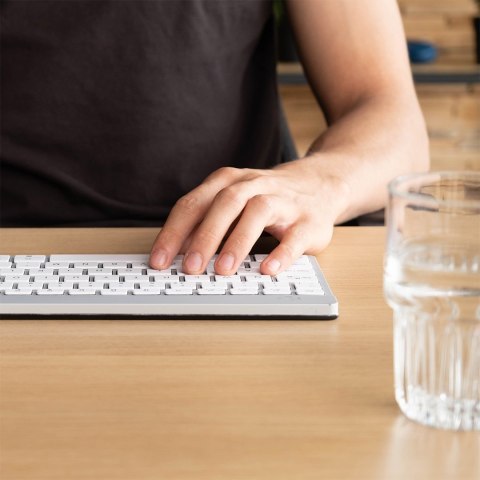 Klawiatura R-Go Tools Compact Break RGOCOUSWLWH Bluetooth QWERTY US Englisch Weiß Klawiatura R-Go Tools Compact Break RGOCOUSWLWH Bluetooth QWERTY US Englisch Weiß