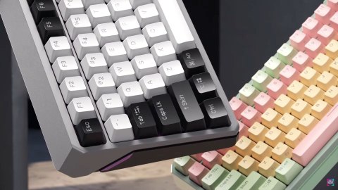Klawiatura gamingowa COOLER MASTER MK770, przewodowa USB + RF Wireless + Bluetooth, QWERTY Czeski, Ciemny Szary Klawiatura gamingowa COOLER MASTER MK770, przewodowa USB + RF Wireless + Bluetooth, QWERTY Czeski, Ciemny Szary